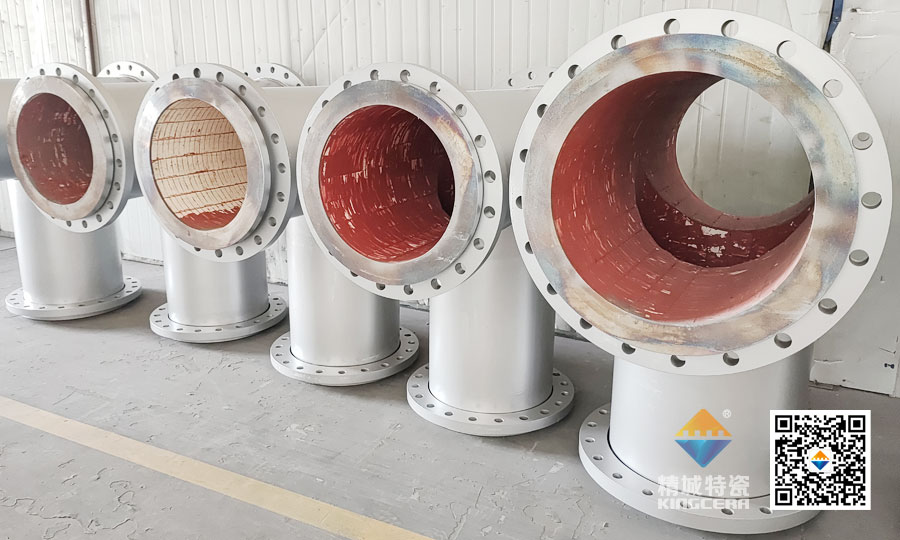 湖南abpay爱博钱包官网耐磨陶瓷内衬三通管道