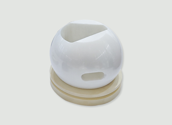 V形陶瓷球阀芯_V型陶瓷调理球阀